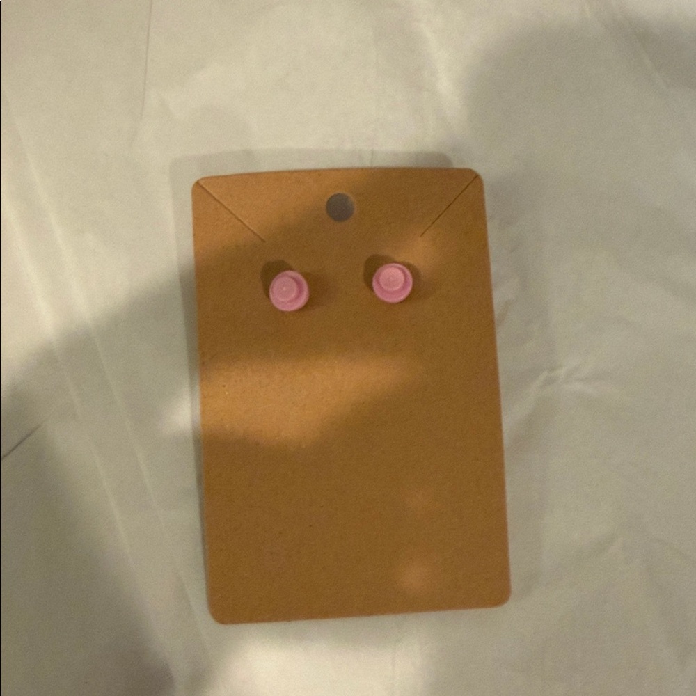 🧸5 for $15🧸Lego recycled Pink earrings